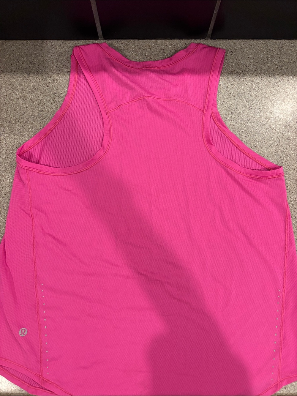 Lululemon Athletica Sculpt Hot Pink Athletic Tank Top size 10